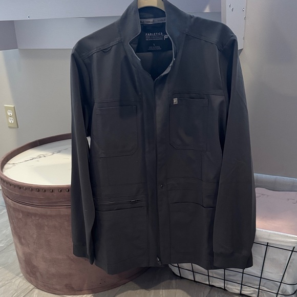 Fabletics Other - Fabletics Women's Charcoal scrub jacket and jogger set